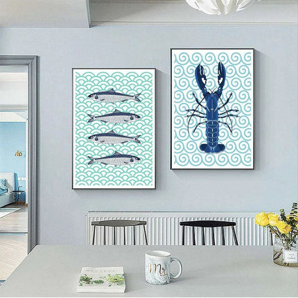 Underwater Marine Life Canvas Art - Custom Sizes & Worldwide Delivery