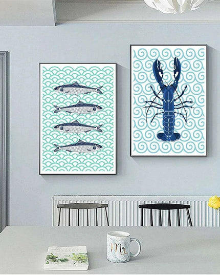 Underwater Marine Life Canvas Art - Custom Sizes & Worldwide Delivery
