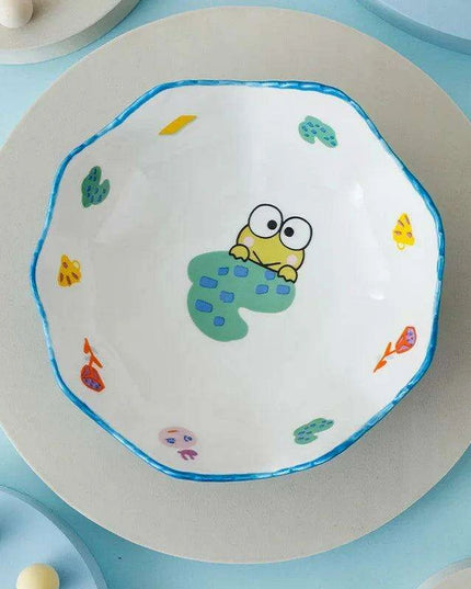 Anime-Inspired Ceramic Tableware Set - Fun Dining Experience for Collectors