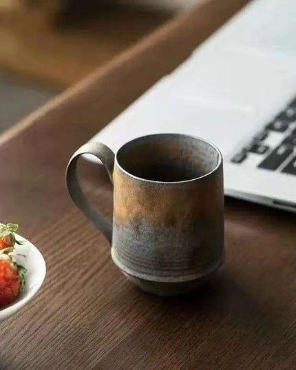 Elegant Japanese Stoneware Mug