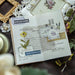 Byzantine Blossom: 50-Piece Floral Memo Pad Set for Sophisticated Note-Taking