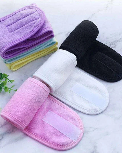 Versatile Adjustable Wide Hairband for Women - Ideal for Yoga, Spa, Makeup, and Skincare