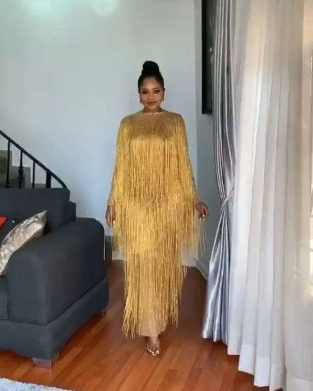 Glamorous Fringe Jazz Dance Ensemble - Perfect for Nightlife Performances