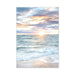 Tranquil Coastal Sunrise Seascape Canvas Print - Nautical Home Wall Art Decor