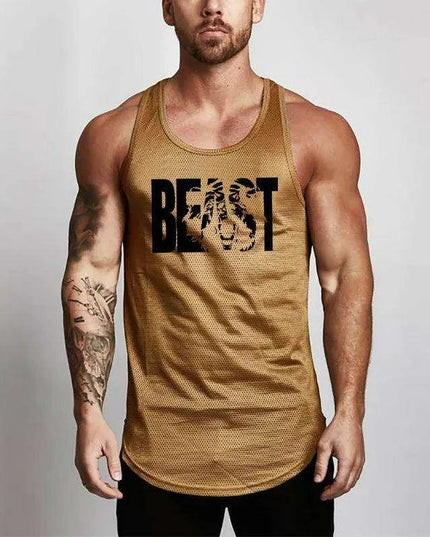 Men's Summer Slim Fit Fitness Tank Top