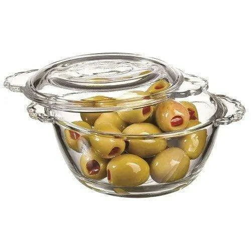 Chic Pasabahce Round Serving Bowls Set for Refined Dining and Entertaining