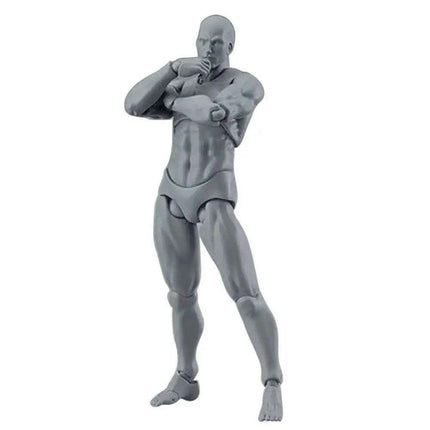 Dynamic Poseable Artist Mannequin Set for Creative Expression