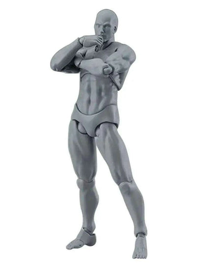 Dynamic Poseable Artist Mannequin Set for Creative Expression