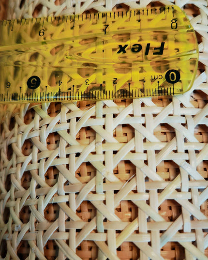 Exquisite Natural Rattan Cane Webbing for Elegant Furniture Restoration - Custom Sizes Available