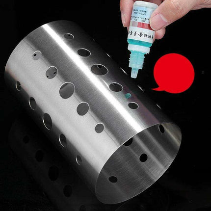 Sleek Stainless Steel Chopstick Holder for Elegant Dining