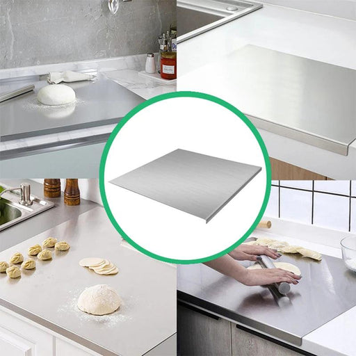 Premium Stainless Steel Kneading Surface - Essential for Every Kitchen
