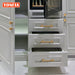Rose Gold Kitchen Cabinet Handles - Premium PVD Gold Finish