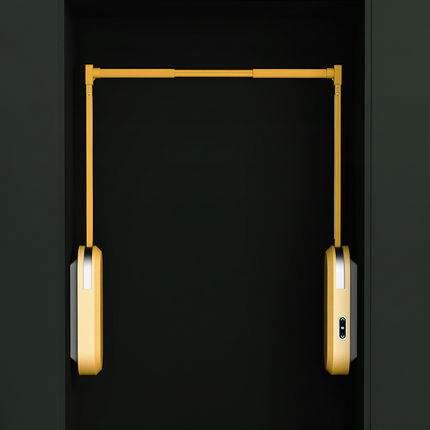 Electric Pull-Down Wardrobe Lift Rail with Smart Remote & Voice Control | Très Elite