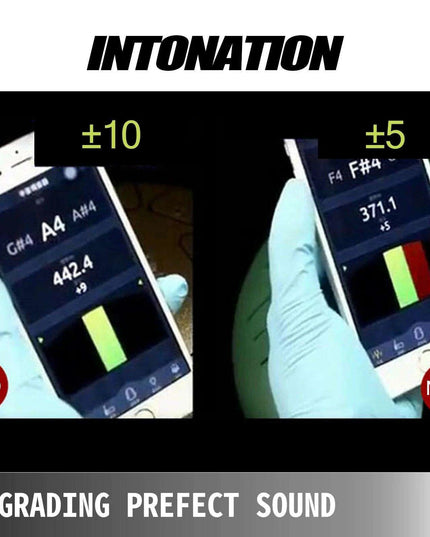 C Major 12" VEVOR Steel Tongue Drum with Travel Case - Discover Serene Melodies