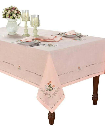 Luxurious Coral Dining Ensemble - Camellia Casa Luxe Collection
