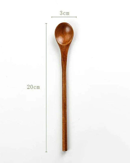 Eco-Friendly Bamboo Spoon for Kids - Perfect Kitchen Utensil for Soups, Rice, and Treats