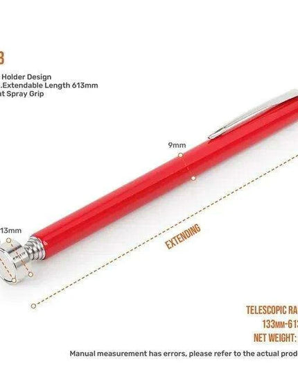Heavy-Duty Telescopic Magnetic Pickup Tool - 8LB Capacity Stainless Steel Design