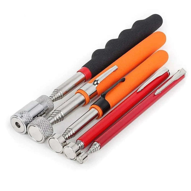 Heavy-Duty Telescopic Magnetic Pickup Tool - 8LB Capacity Stainless Steel Design