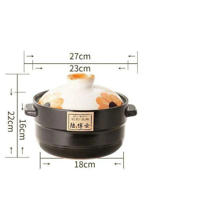 High-Performance Ceramic Casserole Pot Set for All Stovetop Cooking Needs - Très Elite