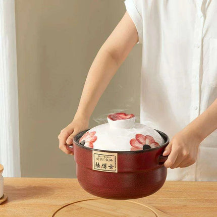High-Performance Ceramic Casserole Pot Set for All Stovetop Cooking Needs - Très Elite