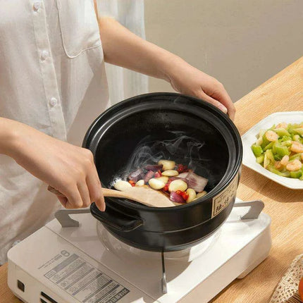 High-Performance Ceramic Casserole Pot Set for All Stovetop Cooking Needs - Très Elite