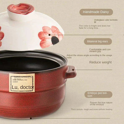 High-Performance Ceramic Casserole Pot Set for All Stovetop Cooking Needs - Très Elite