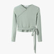 Green Ribbing Top / XS