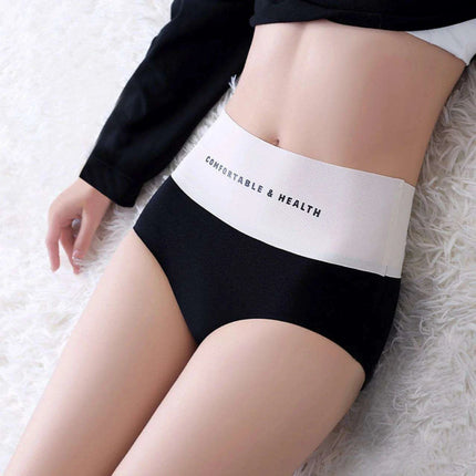 High Waist Seamless Ice Silk Women's Briefs - Ultimate Comfort Invisible Underwear - Très Elite