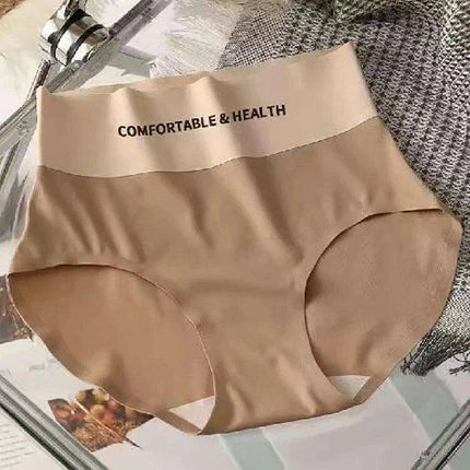 High Waist Seamless Ice Silk Women's Briefs - Ultimate Comfort Invisible Underwear - Très Elite