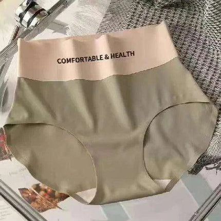 High Waist Seamless Ice Silk Women's Briefs - Ultimate Comfort Invisible Underwear - Très Elite