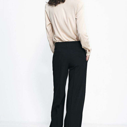 High Waisted Wide Leg Trousers Elegant Office Pants - Très Elite