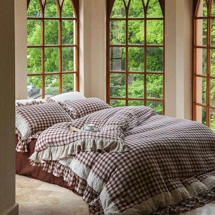 High-end 100% Cotton Bedding Set Eco-friendly Double Layer - Très Elite