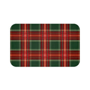 Holiday Haven Plaid Memory Foam Bath Mat - Très Elite