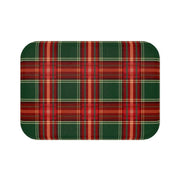 Holiday Haven Plaid Memory Foam Bath Mat - Très Elite