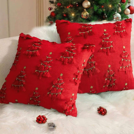 Holiday Ornament Pillow Bedroom Bedside Plush Pillowcase - Très Elite