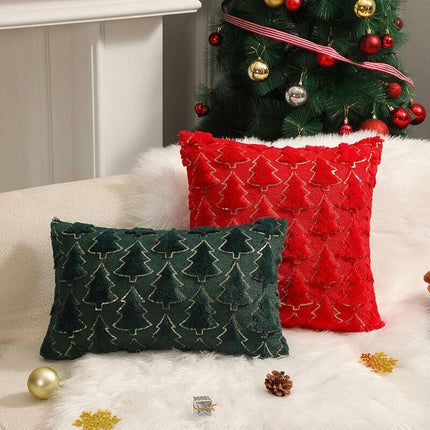 Holiday Ornament Pillow Bedroom Bedside Plush Pillowcase - Très Elite
