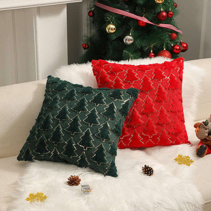 Holiday Ornament Pillow Bedroom Bedside Plush Pillowcase - Très Elite