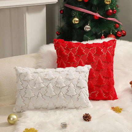 Holiday Ornament Pillow Bedroom Bedside Plush Pillowcase - Très Elite