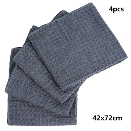 Homaxy Ultra-Soft 6-Pack Microfiber Cleaning Towels - Multi-Purpose Kitchen Essentials..