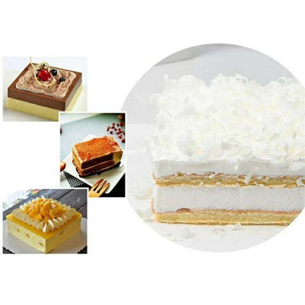 Honeycomb Cake Decorating Set with Elegant Wooden Stand - Perfect for Passionate Bakers - Très Elite