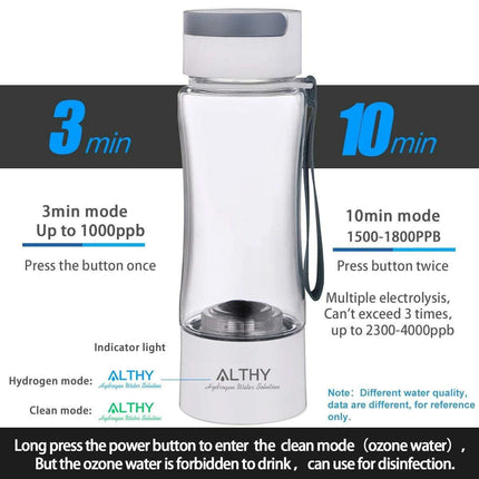 Hydrogen Water Generator with Innovative Dual Chamber Technology for Enhanced Health and Beauty - Très Elite