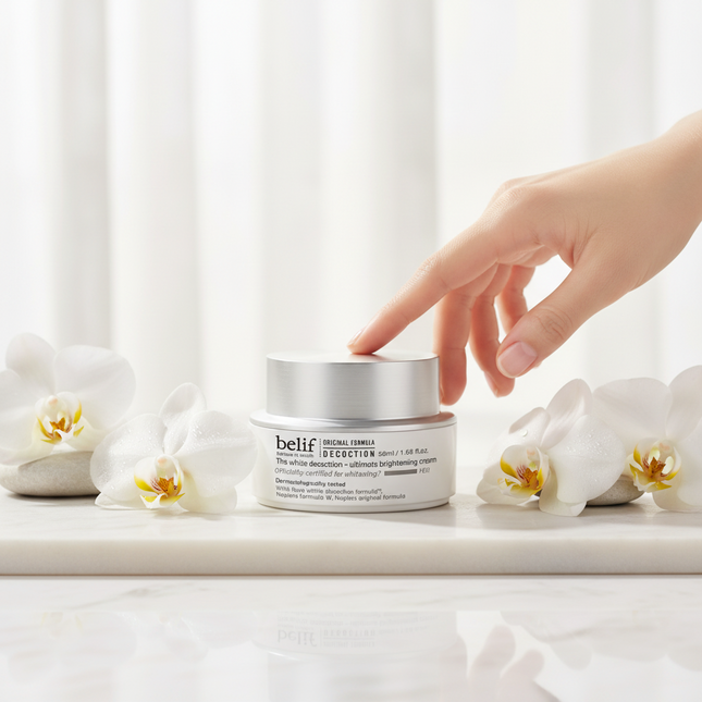 Illuminate Your Skin with belif's White Decoction Brightening Cream - 50ml - Très Elite