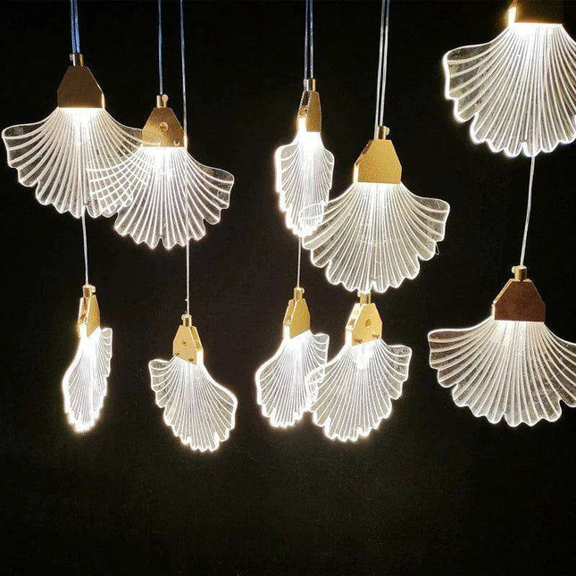 Illuminating Elegance: Ginkgo Leaf LED Lamp for Unforgettable Celebrations