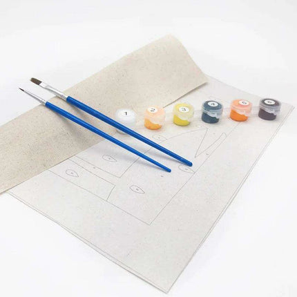 Imagination Journey Paint-By-Numbers Landscape Kit for Kids - Fun DIY Art Set - Très Elite