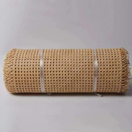 Indonesian Plastic Rattan Weaving Roll for Furniture Makeover - 35-50cm Wide Ideal for Chairs, Cabinets, and Tables - Très Elite