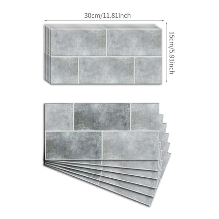 Industrial Charm Brick Wall Stickers: Effortless Home Upgrade..