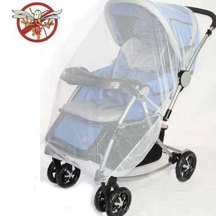Infant Stroller Mosquito Net - Premium Bug Protection for Newborns, White - Très Elite