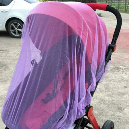 Infant Stroller Mosquito Net - Premium Bug Protection for Newborns, White - Très Elite