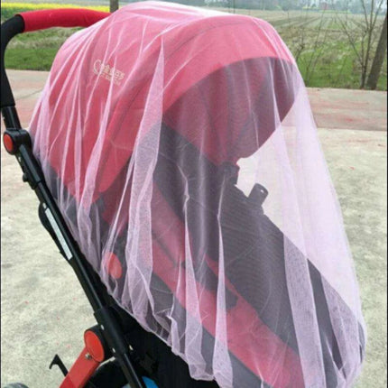 Infant Stroller Mosquito Net - Premium Bug Protection for Newborns, White - Très Elite