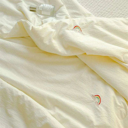 Innovative Breathable Summer Quilt - Double Layer Cooling Design, Lightweight & Washable - Très Elite